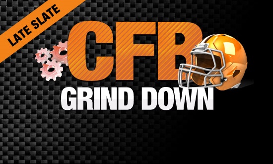 CFB Grind Down: Week 11 - Late Slate