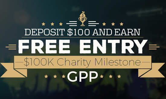 FantasyHub Offers Huge GPP After Hitting Charitable Milestone