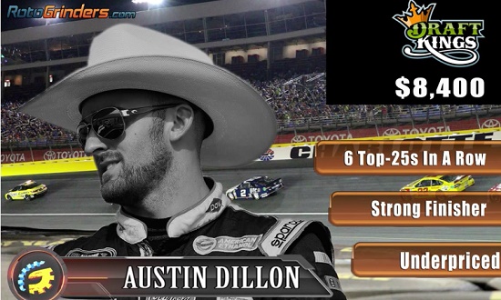 Daily Fantasy Pitstop: Jeff Kyle 400