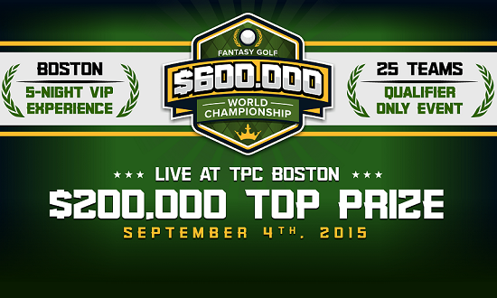 DraftKings Announces $600,000 Fantasy Golf World Championship