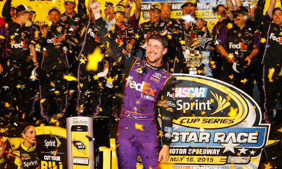 Denny Hamlin Interview: Stevie Talks DFS With NASCAR Pro